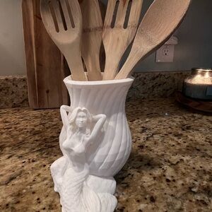 Mermaid Kitchen Utensil Holder